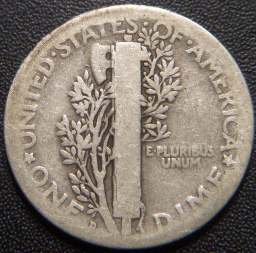 1921-D Mercury Dime - Good