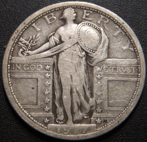1917 T1 Standing Quarter - Very Good