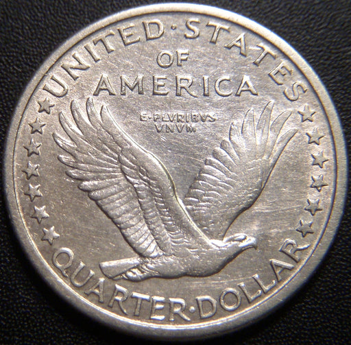 1917-D T1 Standing Quarter - AU