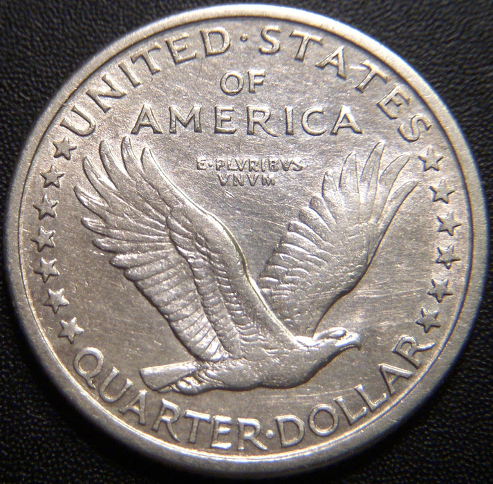 1917-D T1 Standing Quarter - AU