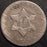 1852 Silver Three Cent - Good