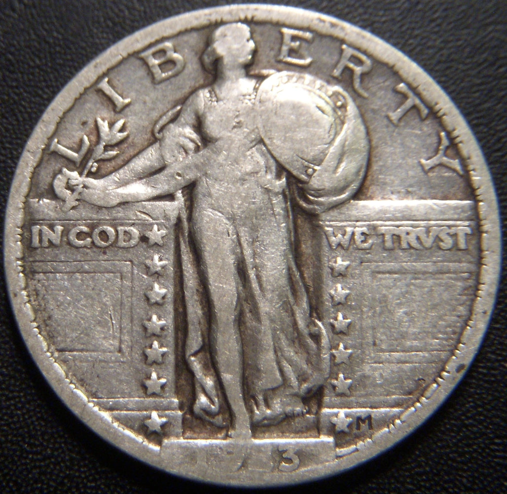 1923 Standing Quarter - Very Good