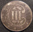 1858 Silver Three Cent - Good