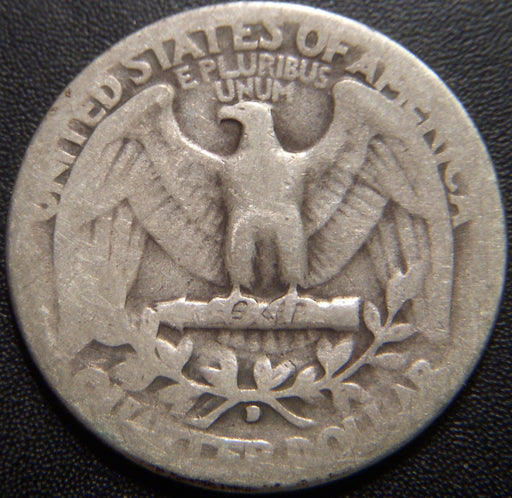 1934-D Washington Quarter - Good