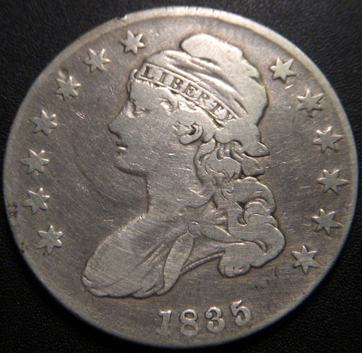 1835 Bust Half Dollar - Very Good