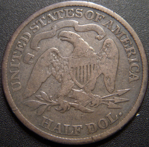 1873 Seated Half Dollar - Arrows Good