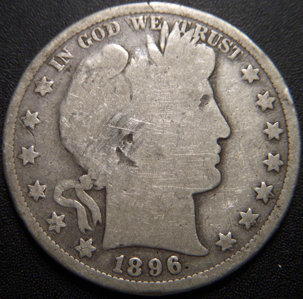 1896 Barber Half Dollar - Good
