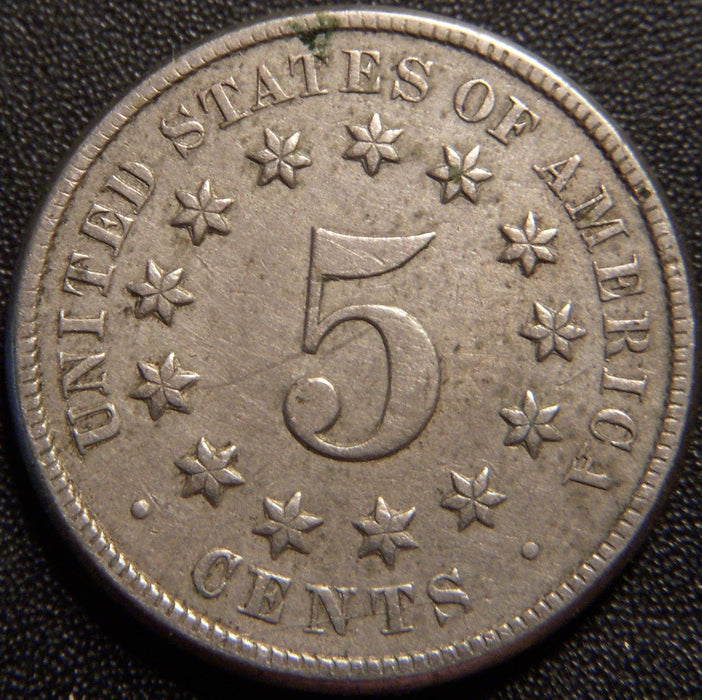 1870 Shield Nickel - Very Fine