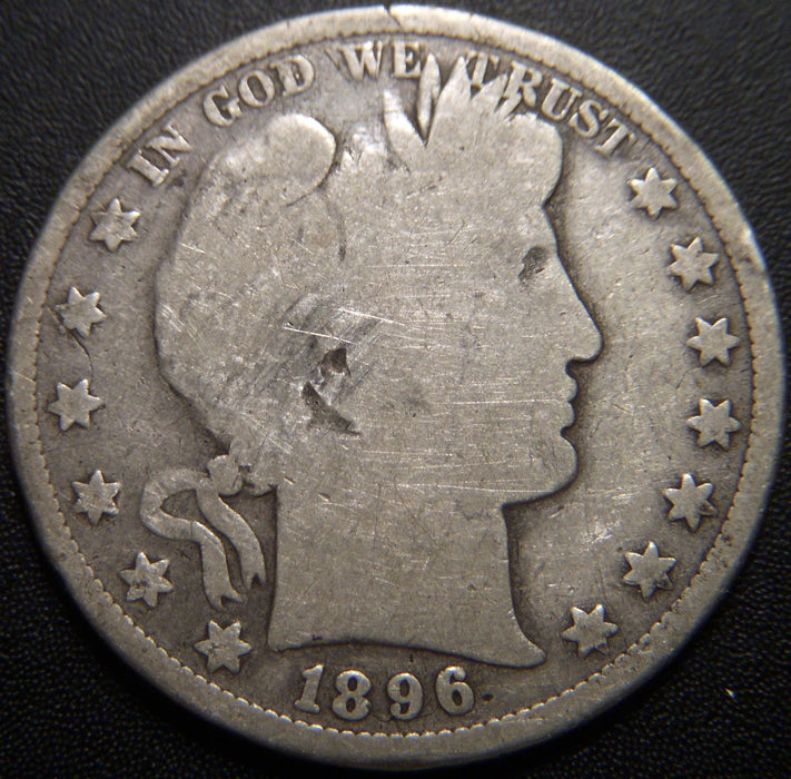 1896 Barber Half Dollar - Good