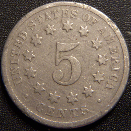 1871 Shield Nickel - Good