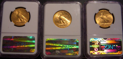 1910-D $10 Gold Piece - NGC MS 61