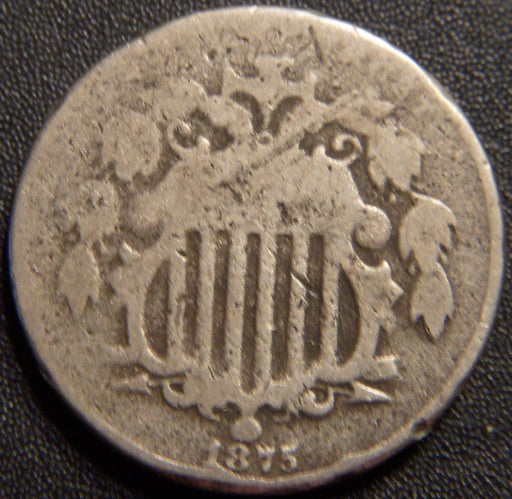 1875 Shield Nickel - Goodish