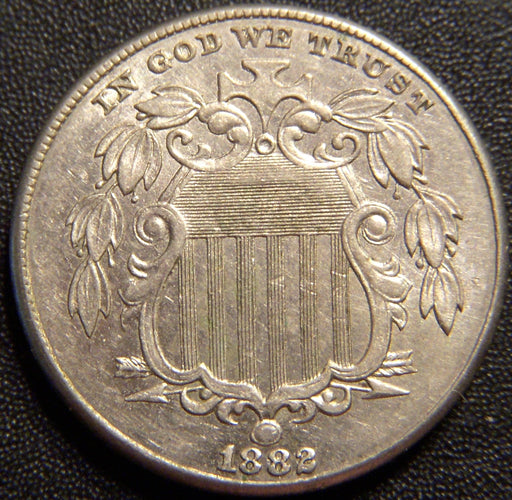 1882 Shield Nickel - AU