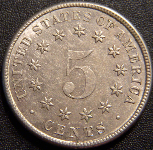 1882 Shield Nickel - AU