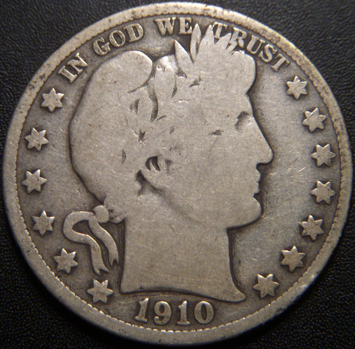 1910 Barber Half Dollar - Good