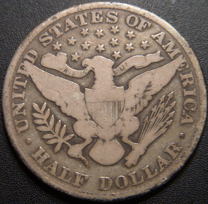 1910 Barber Half Dollar - Good