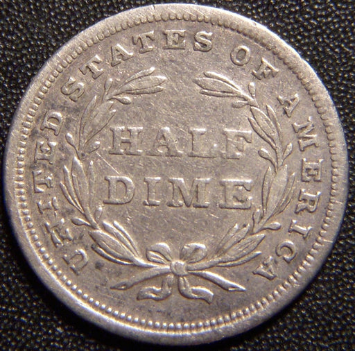 1837 Seated Half Dime - Small Date Very Fine