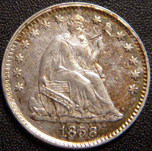 1858 Seated Half Dime - Extra Fine