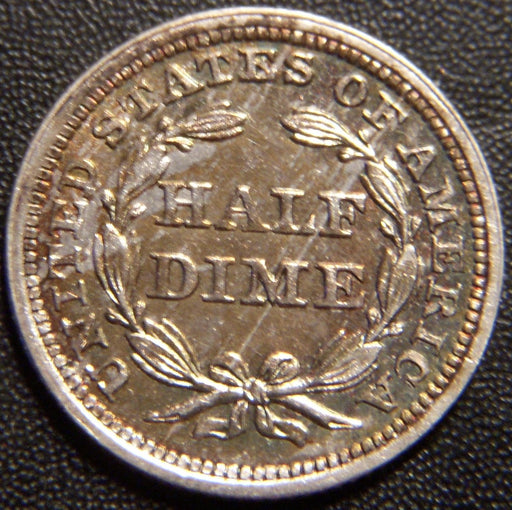 1858 Seated Half Dime - Extra Fine