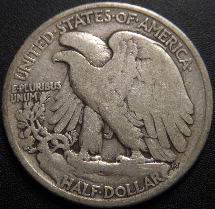 1917-D Obverse Walking Half Dollar - Good