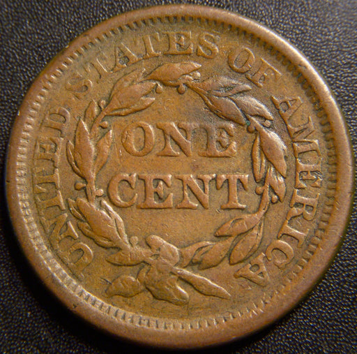 1856 Large Cent - Slanted 5 Very Fine