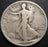 1917-S Reverse Walking Half Dollar - Good