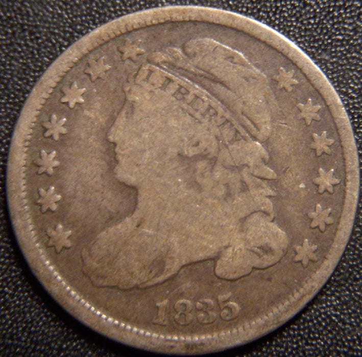 1835 Bust Dime - Very Good