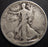 1920-D Walking Half Dollar - Good