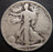 1921-D Walking Half Dollar - Good