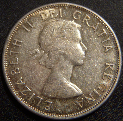 1958 Canadian Half Dollar - AU