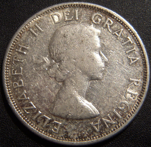 1959 Canadian Half Dollar - AU