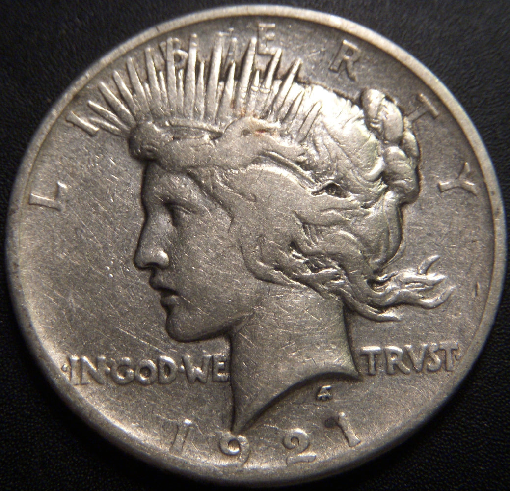 1921 Peace Dollar - Very Good