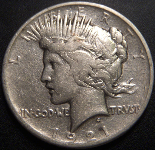 1921 Peace Dollar - Very Good