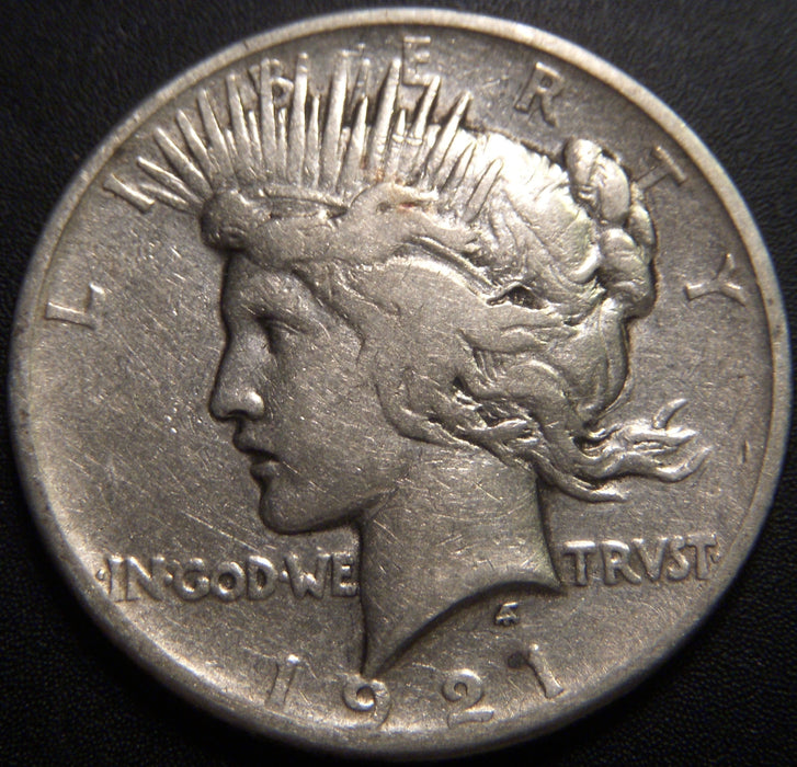 1921 Peace Dollar - Very Good