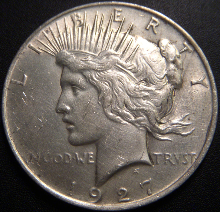 1927-D Peace Dollar - Extra Fine