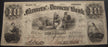 1858 $10 Petersburg Indiana Obsolete Note