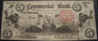 1858 $5 Terre Haute, Indiana Obsolete Note