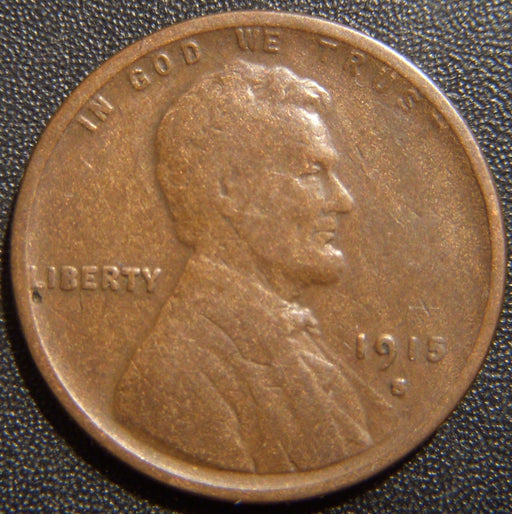 1915-S Lincoln Cent - Very Good