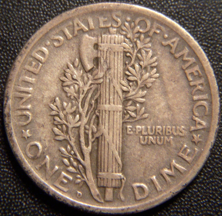 1917-D Mercury Dime - Very Fine