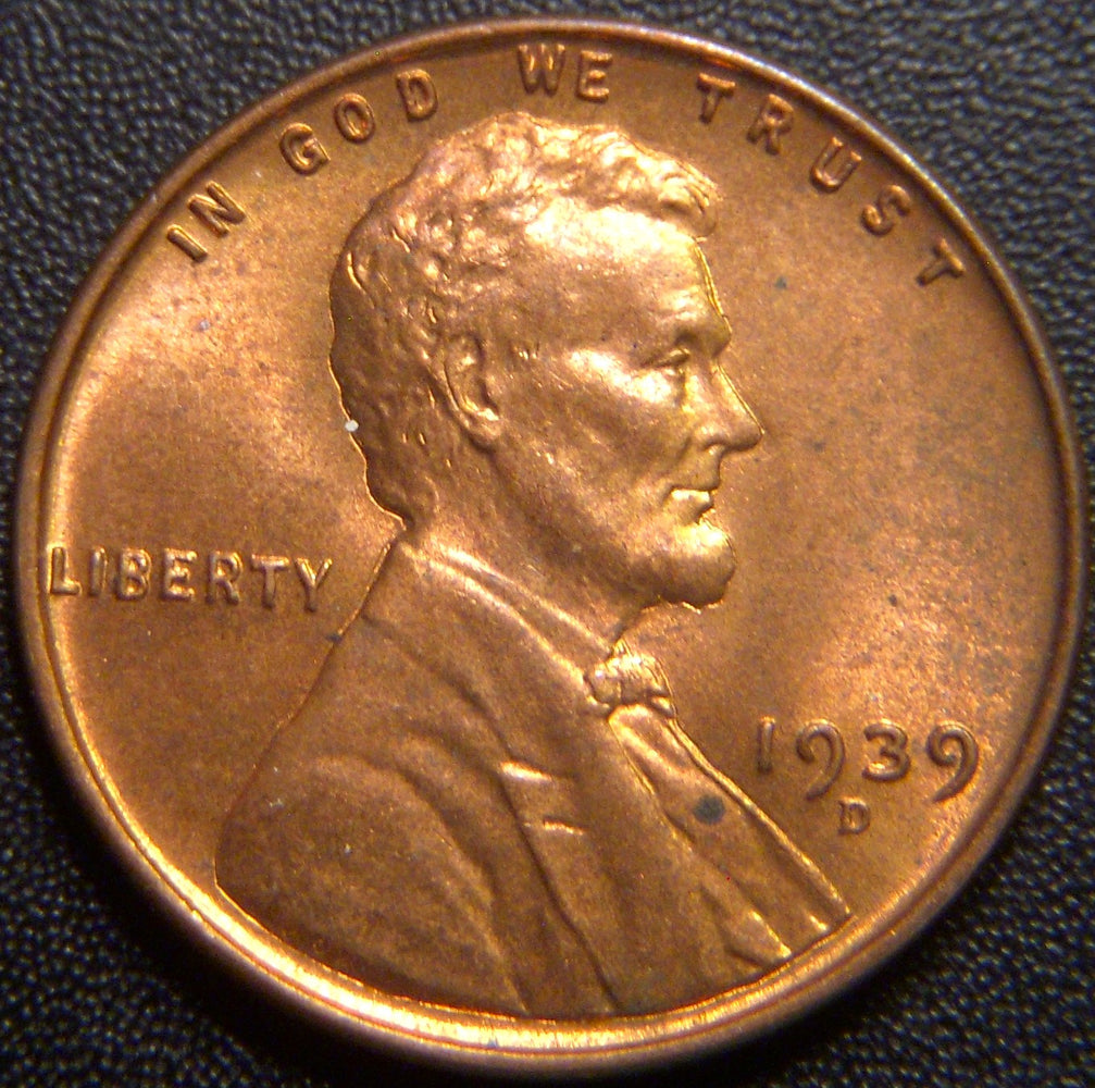 1939-D Lincoln Cent - Uncirculated
