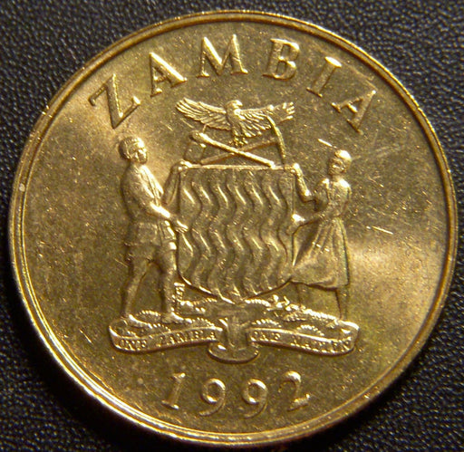 1992 5 Kwacha - Zambia