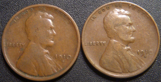 1910-S Lincoln Cent - Very Good
