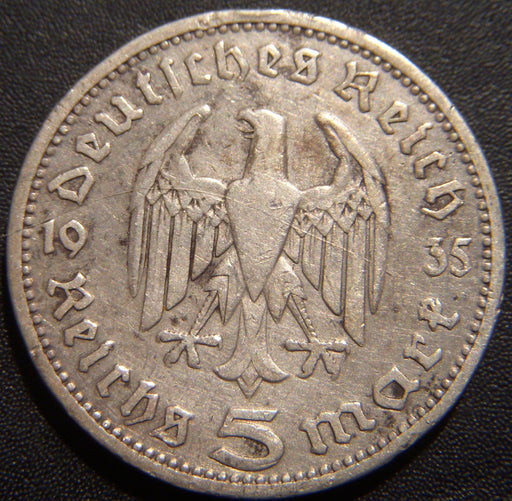 1935A 5 Reichsmark - Germany