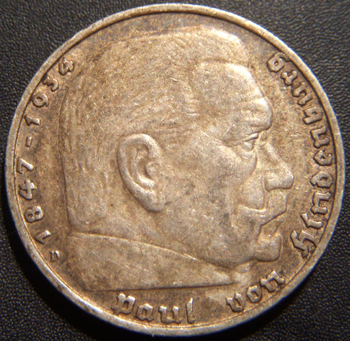 1935D 5 Reichsmark - Germany