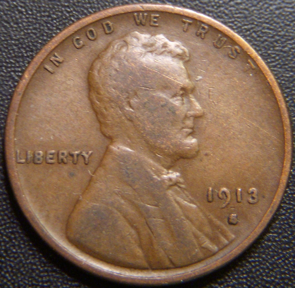 1913-S Lincoln Cent - Fine