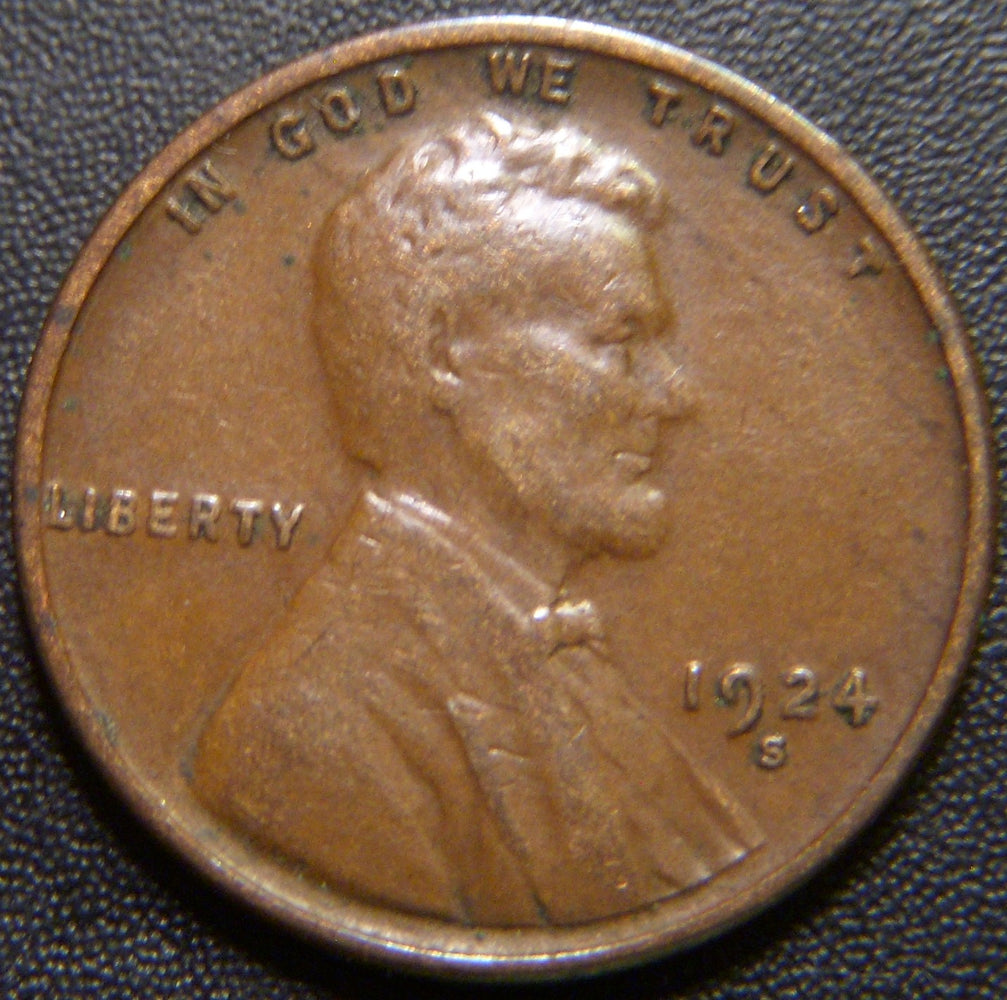 1924-S Lincoln Cent - Very Fine