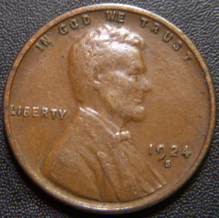 1924-S Lincoln Cent - Very Fine