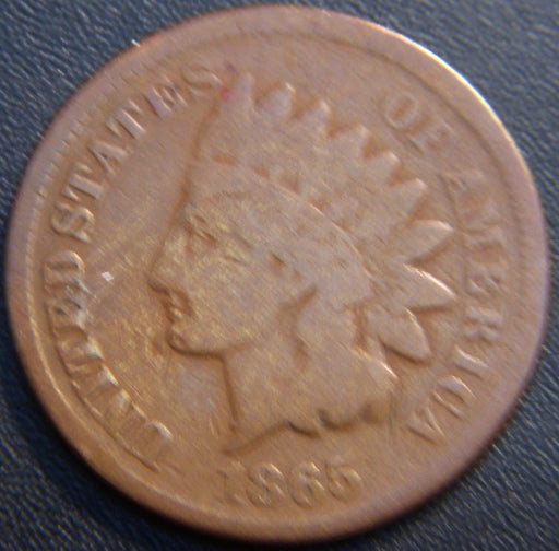 1865 Indian Head Cent - Good