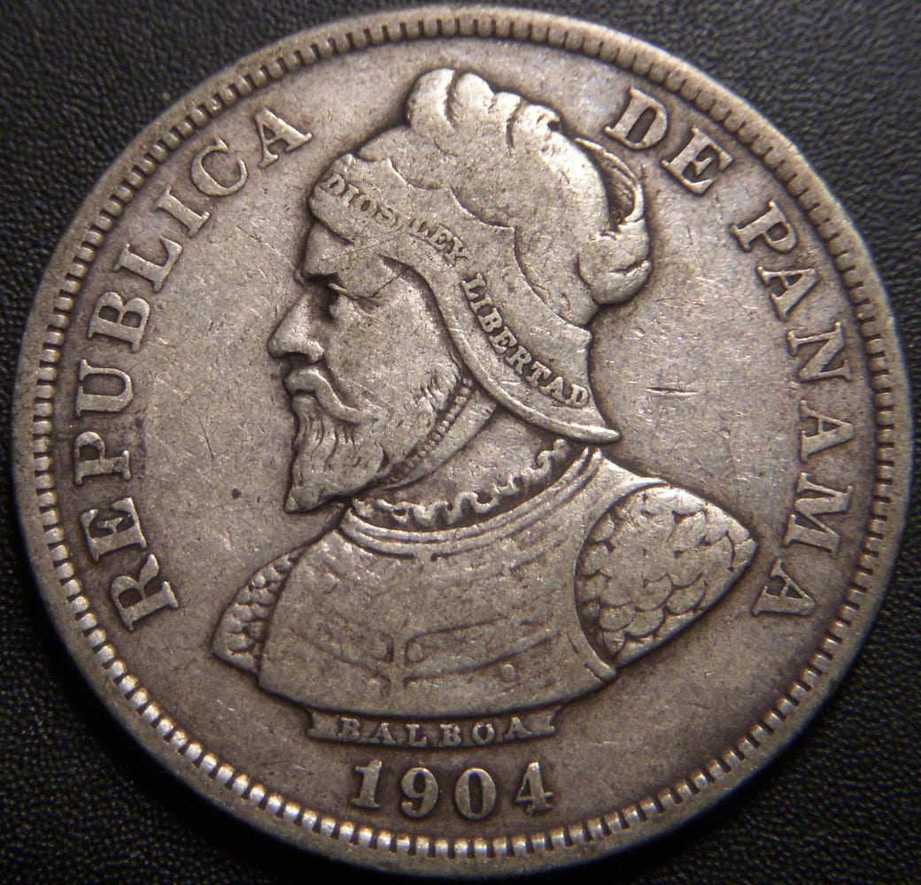 1904 25 Centavos - Panama