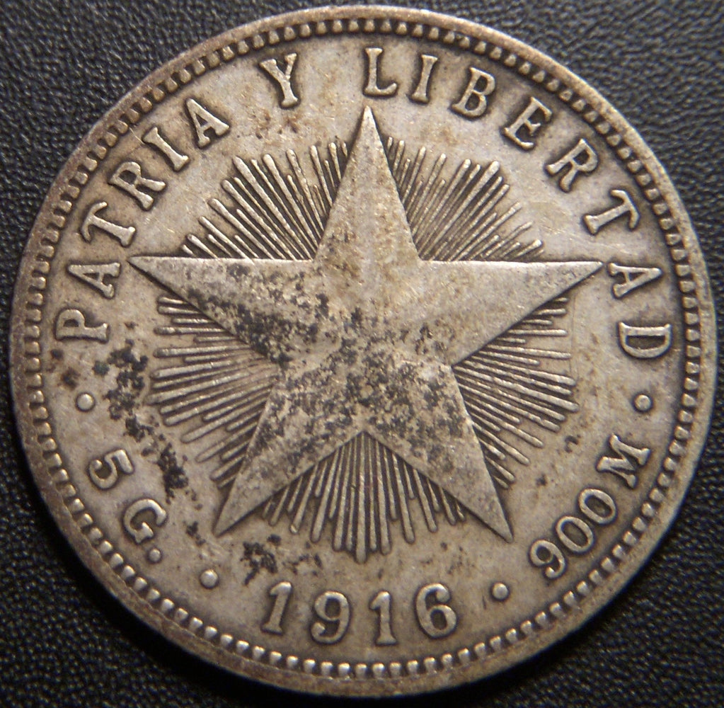 1916 20 Centavos - Cuba